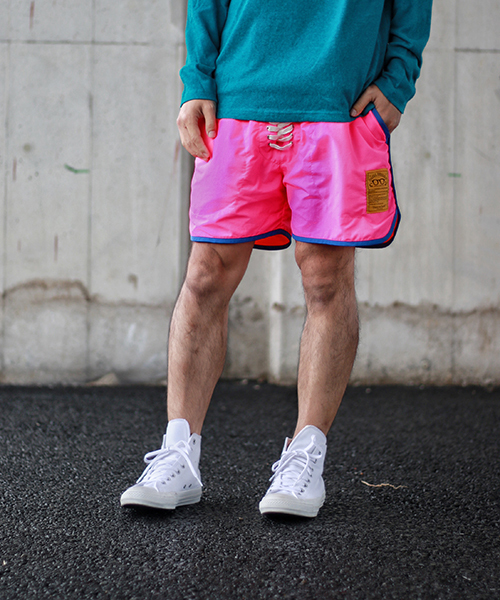 NATAL DESIGN(ネイタルデザイン)の「【ネイタルデザイン】ROB SHORTS 7 LIGHT NEON(その他パンツ・メンズ・ライトイエロー/ライトピンク/オレンジ・SMALL/MEDIUM/LARGE/X-SMALL)」の3枚目の写真