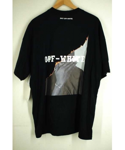 ブランド古着】FAKE BURN BACK T-SHIRTS 韓国 クルーネックTシャツ（T 
