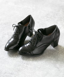 menue（メヌエ）の「太ヒール マニッシュシューズ（ブーツ・レディース）」