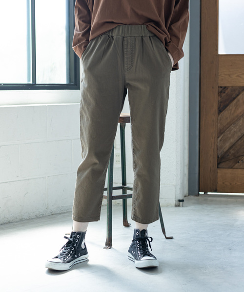 PUAL CE CIN(ピュアルセシン)の「ストレッチパギンス(その他パンツ・レディース・ナチュラル/カーキ/ベージュ/ブラック/ライトベージュ・FREE)」の5枚目の写真