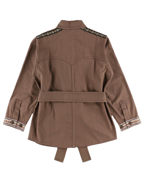 ALEXIA STAM（アリシアスタン）の「Embellished Military Shirt Jacket/エンブロイダリーミリタリー