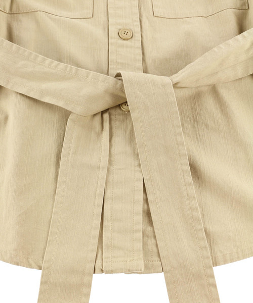 ALEXIA STAM（アリシアスタン）の「Embellished Military Shirt Jacket/エンブロイダリーミリタリーシャツジャケット（ミリタリージャケット・レディース・ベージュ/ブラウン/オリーブ・FREE）」の17枚目の写真