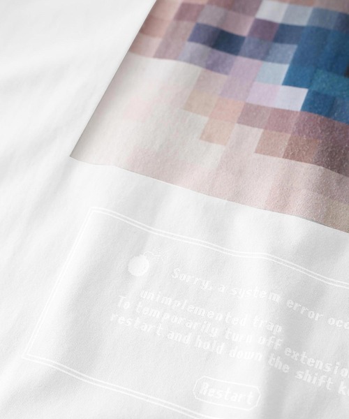 SHAREEF（シャリーフ）の「"DOT EYE" S/S BIG-T（Tシャツ/カットソー・メンズ・ライトグレー/ブラック/レッド/ターコイズブルー/ホワイト・1/2/3）」の6枚目の写真