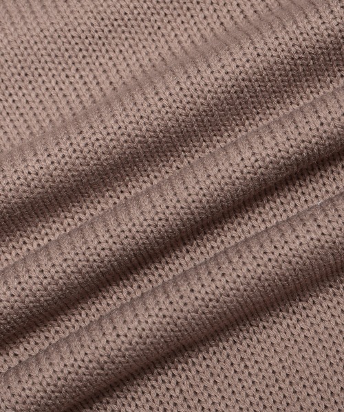 MinoriTY（マイノリティ）の「オフタートルビッグニット（ニット/セーター・メンズ・ホワイト/ブラック/ベージュ・LL/M/L）」の5枚目の写真