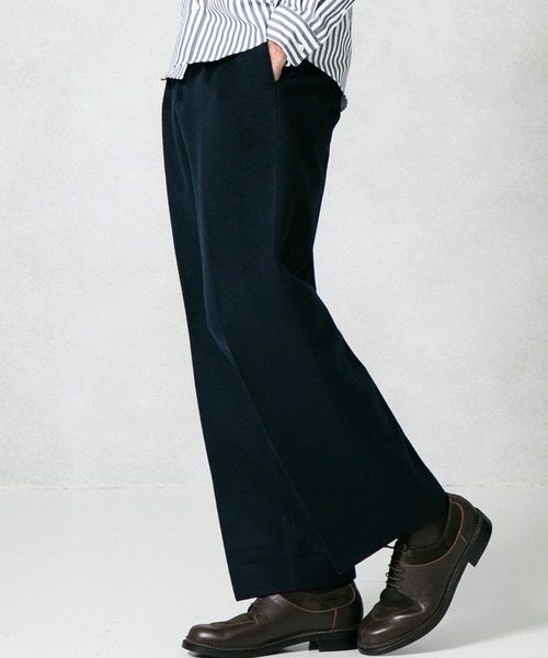 ビーバーワイドパンツ（スラックス）｜UNITED TOKYO（ユナイテッド