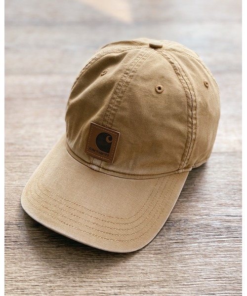 Carhartt(カーハート)の「Carhartt(カーハート) / ODESSA ウォッシュド コットン ツイル キャップ CAP(キャップ・メンズ・ブラック/ブラウン/カーキブラウン/グレー/カーキ/ダークブラウン・FREE)」の1枚目の写真