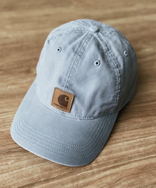Carhartt(カーハート)の「Carhartt(カーハート) / ODESSA ウォッシュド コットン ツイル キャップ CAP(キャップ・メンズ・ブラック/ブラウン/カーキブラウン/グレー/カーキ/ダークブラウン・FREE)」の3枚目の写真