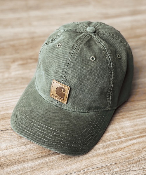 Carhartt(カーハート)の「Carhartt(カーハート) / ODESSA ウォッシュド コットン ツイル キャップ CAP(キャップ・メンズ・ブラック/ブラウン/カーキブラウン/グレー/カーキ/ダークブラウン・FREE)」の6枚目の写真