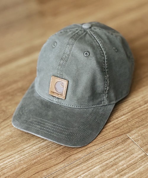 Carhartt(カーハート)の「Carhartt(カーハート) / ODESSA ウォッシュド コットン ツイル キャップ CAP(キャップ・メンズ・ブラック/ブラウン/カーキブラウン/グレー/カーキ/ダークブラウン・FREE)」の5枚目の写真