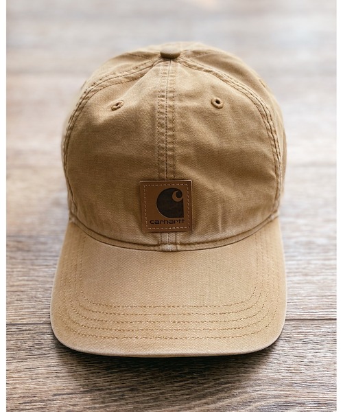 Carhartt(カーハート)の「Carhartt(カーハート) / ODESSA ウォッシュド コットン ツイル キャップ CAP(キャップ・メンズ・ブラック/ブラウン/カーキブラウン/グレー/カーキ/ダークブラウン・FREE)」の7枚目の写真