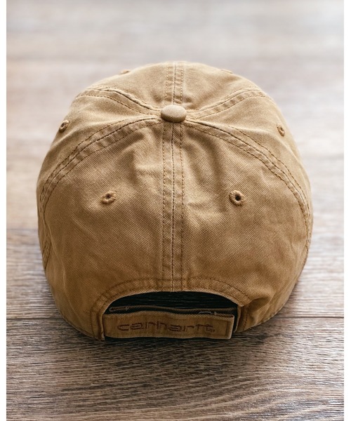 Carhartt(カーハート)の「Carhartt(カーハート) / ODESSA ウォッシュド コットン ツイル キャップ CAP(キャップ・メンズ・ブラック/ブラウン/カーキブラウン/グレー/カーキ/ダークブラウン・FREE)」の8枚目の写真