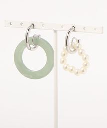 LOWRYS FARM | リング＊ツブツブアシメピアス　861844(ピアス（両耳用）)