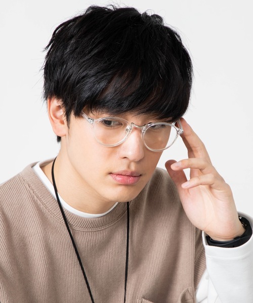 WEGO（ウィゴー）の「WEGO/コンビボストンタイプ（サングラス・メンズ・ホワイト系その他・FREE）」の7枚目の写真