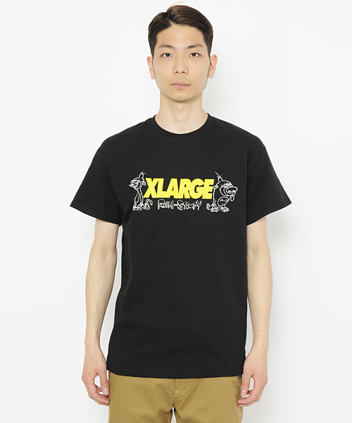 XLARGE（エクストララージ）の「XLARGE×Ren & Stimpy S/S TEE SLANTED 