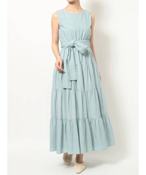 セール 2wayコットンエンブロイダリーワンピース ワンピース ワンピース Mercuryduo マーキュリーデュオ のファッション