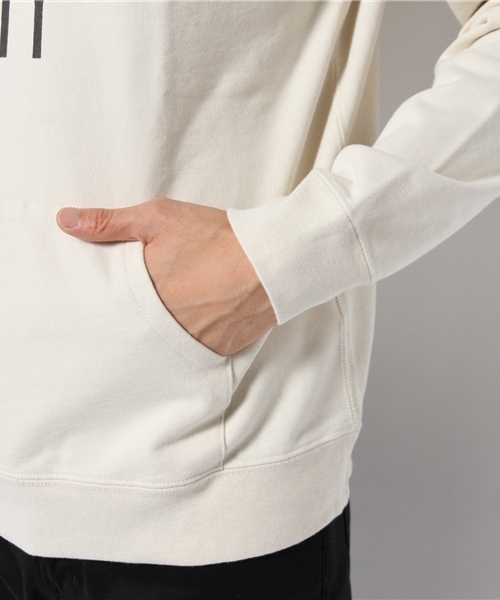 WEGO（ウィゴー）の「WEGO/シリコン加工プリントパーカー（パーカー・メンズ・オフホワイト/サックスブルー・LARGE/MEDIUM）」の7枚目の写真