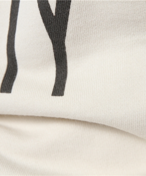 WEGO（ウィゴー）の「WEGO/シリコン加工プリントパーカー（パーカー・メンズ・オフホワイト/サックスブルー・LARGE/MEDIUM）」の9枚目の写真