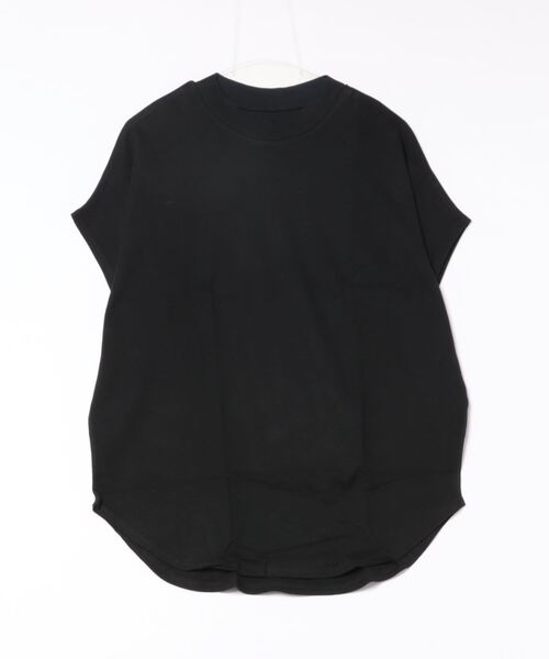 and it_(アンドイット)の「BeコルテVネックドルマンカットソー(半袖)(Tシャツ/カットソー・レディース・チャコール/ライトカーキ/ライトブラウン/アイボリー/ブラック/ブルーグリーン/ライトグレー/ベージュ/パープル/レッド/ブルー/グリーン/ホワイト系1/ホワイト系2/ブラウン系1/ブラウン系2/ターコイズブルー系2/レッド系1/レッド系2/ブラック系2/カーキ系2/グリーン系1/ブルー系2/パープル系2/ブルー系1/ベージュ系2/グリーン系2/パープル系1/グレー系2/ライトグレー系1/ライトグレー系2/グレー系1/ベージュ系1/カーキ系1/ブラック系1・FREE)」の7枚目の写真