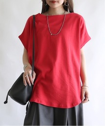 and it_（アンドイット）の「BeコルテVネックドルマンカットソー(半袖)（Tシャツ/カットソー）」