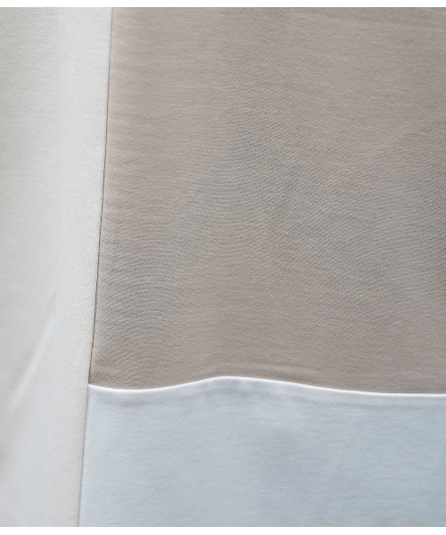 JUNRED（ジュンレッド）の「バックメッシュポンチブロック切替Tシャツ（Tシャツ/カットソー・メンズ・ベージュ/ブルー系その他4・S/M/L）」の13枚目の写真