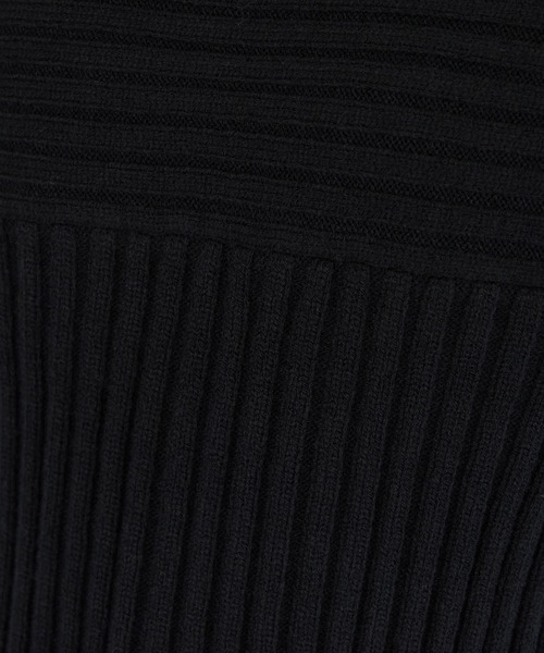 ROPE' PICNIC(ロペピクニック)の「【ドラマ着用】【静電気防止】リブ切替プルオーバー(ニット/セーター・レディース・オリーブ/キナリ/ブルー/ブラック/ピンク系その他2/マスタード/グリーン系その他・40/38)」の9枚目の写真