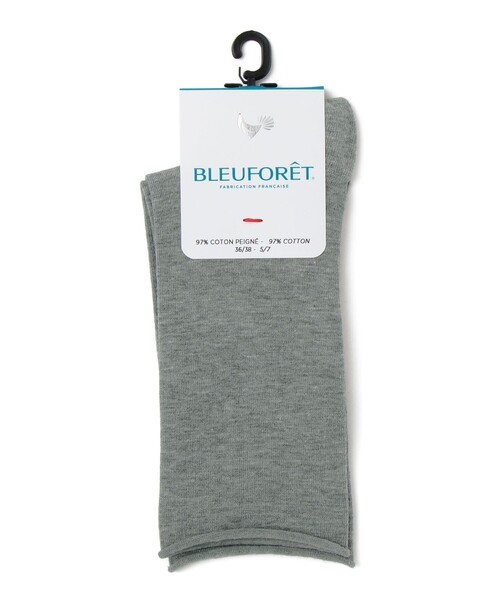 SHIPS（シップス）の「BLEUFORET:コットンソックス（ソックス/靴下・レディース・ライトホワイト/グレー/ブラック/ダークグレー・ONE SIZE）」の3枚目の写真