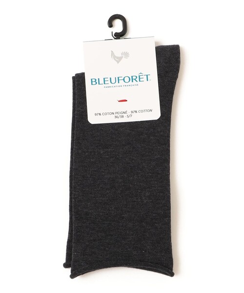 SHIPS（シップス）の「BLEUFORET:コットンソックス（ソックス/靴下・レディース・ライトホワイト/グレー/ブラック/ダークグレー・ONE SIZE）」の4枚目の写真