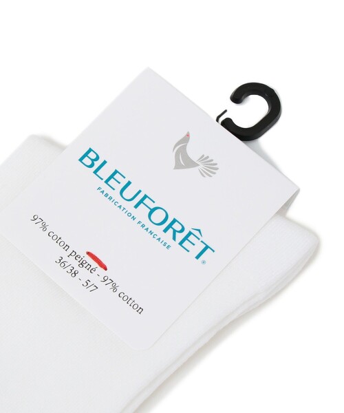 SHIPS（シップス）の「BLEUFORET:コットンソックス（ソックス/靴下・レディース・ライトホワイト/グレー/ブラック/ダークグレー・ONE SIZE）」の5枚目の写真