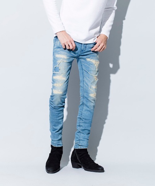 セール！【新品/完売品】NO ID ストレッチスキニーデニムPT アルティメットストレッチデニムスキニーPT – NO ID.