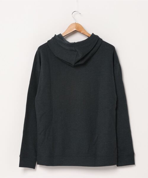 Reebok(リーボック)の「トレーニング エッセンシャルズ メランジ フーディー / Training Essentials Melange Hoodie(パーカー・メンズ・ブラック/ヘザーグレー・SMALL/MEDIUM/LARGE/X-LARGE/XX-LARGE/X-SMALL/XXX-LARGE)」の3枚目の写真