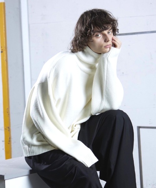 Act M Bigタートルネックセーター Act M New Item ニット セーター Act M アクトム のファッション通販 Zozotown