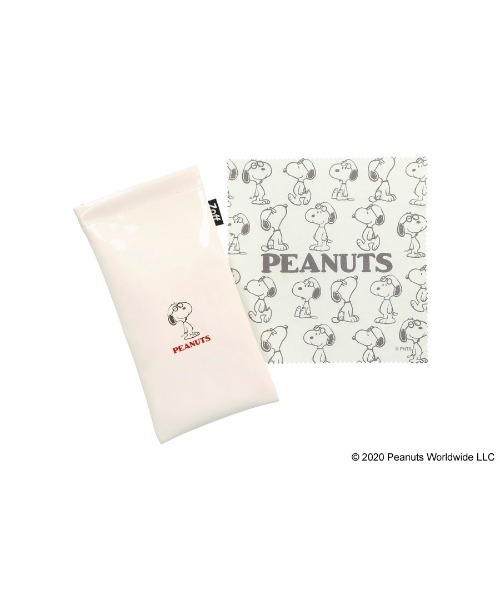 PEANUTS(ピーナッツ)の「オーバル型めがね|Zoff PEANUTS COLLECTION(メガネ・レディース・グレー/ピンク/ブラウン・FREE)」の8枚目の写真