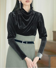 Ameri | OVER GATHER SLEEVE TOP(Tシャツ/カットソー)