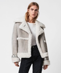 ALLSAINTS | FARLEY SHEARLING JACKET | FARLEY SHEARLING ジャケット(ライダースジャケット)