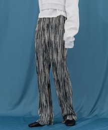 UNE MANSION | ユニークパターンプリーツパンツ(その他パンツ)