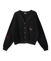 HYSTERIC GLAMOUR | HYS CAT刺繍 カーディガン(カーディガン/ボレロ)
