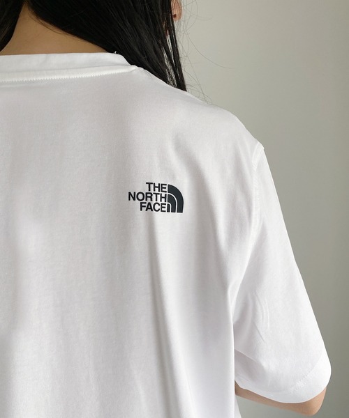 THE NORTH FACE(ザノースフェイス)の「THE NORTH FACE(ザ・ノースフェイス)/COTTON STRETCH S/S R/TEE(Tシャツ/カットソー・レディース・ホワイト/ブラック/ベージュ/チャコール・M/L/XL)」の10枚目の写真