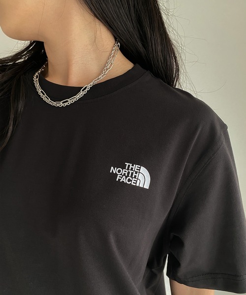 THE NORTH FACE(ザノースフェイス)の「THE NORTH FACE(ザ・ノースフェイス)/COTTON STRETCH S/S R/TEE(Tシャツ/カットソー・レディース・ホワイト/ブラック/ベージュ/チャコール・M/L/XL)」の15枚目の写真