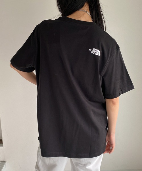THE NORTH FACE(ザノースフェイス)の「THE NORTH FACE(ザ・ノースフェイス)/COTTON STRETCH S/S R/TEE(Tシャツ/カットソー・レディース・ホワイト/ブラック/ベージュ/チャコール・M/L/XL)」の12枚目の写真