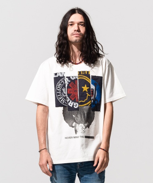 glamb（グラム）の「Godlamb CS / ゴッドラムカットソー（Tシャツ/カットソー・メンズ・ホワイト/ブラック・S/M/L）」の7枚目の写真
