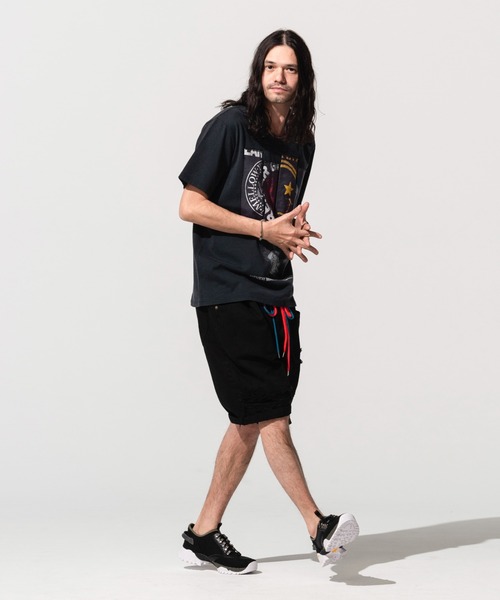 glamb（グラム）の「Godlamb CS / ゴッドラムカットソー（Tシャツ/カットソー・メンズ・ホワイト/ブラック・S/M/L）」の6枚目の写真