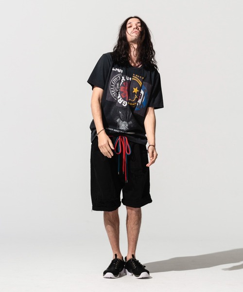 glamb（グラム）の「Godlamb CS / ゴッドラムカットソー（Tシャツ/カットソー・メンズ・ホワイト/ブラック・S/M/L）」の13枚目の写真