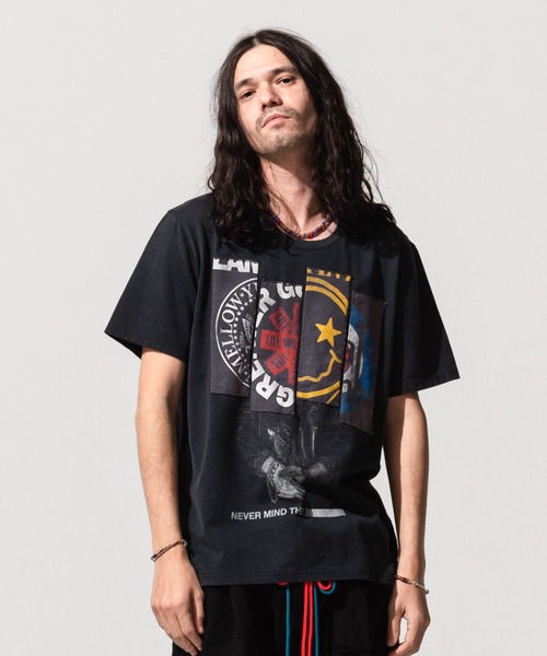 glamb（グラム）の「Godlamb CS / ゴッドラムカットソー（Tシャツ/カットソー・メンズ・ホワイト/ブラック・S/M/L）」の9枚目の写真