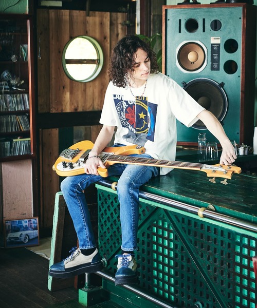 glamb（グラム）の「Godlamb CS / ゴッドラムカットソー（Tシャツ/カットソー・メンズ・ホワイト/ブラック・S/M/L）」の8枚目の写真