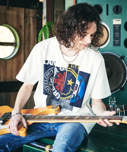 glamb（グラム）の「Godlamb CS / ゴッドラムカットソー（Tシャツ/カットソー・メンズ・ホワイト/ブラック・S/M/L）」の12枚目の写真