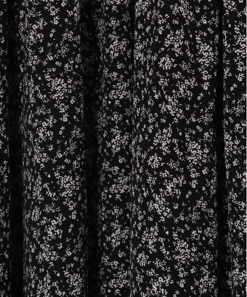 kicuri(キクリ)の「【低身長向けSサイズ】花柄切り替えワンピース(ワンピース・レディース・チャコールグレー・SMALL/X-SMALL)」の22枚目の写真