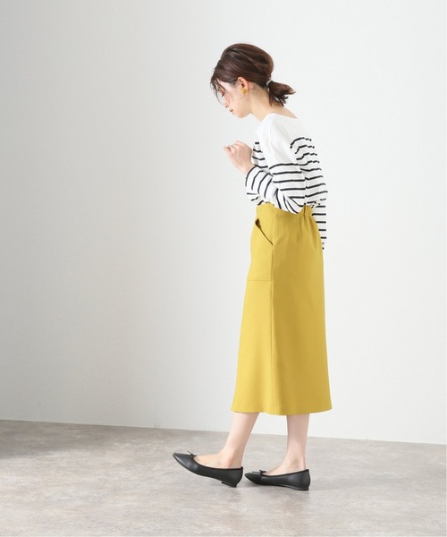 La TOTALITE(ラトータリテ)の「ポケットジップタイトスカート【手洗い可能】(スカート・レディース・ラベンダー/ベージュ/イエロー・36/38)」の18枚目の写真