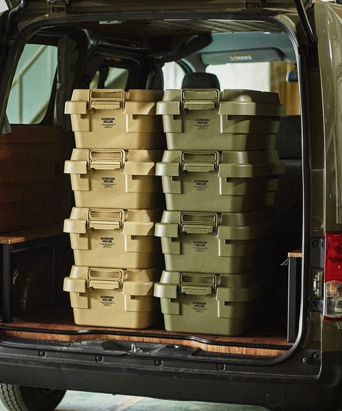 GORDON MILLER（ゴードンミラー）の「GORDON MILLER（ゴードンミラー） STACKING TRUNK CARGO LOW TYPE 30L 50SIZE (スタッキング トランクカーゴ ロータイプ)（収納グッズ・レディース・サンドベージュ/オリーブドラブ/ダークグレー/イエロー・ONE SIZE）」の20枚目の写真