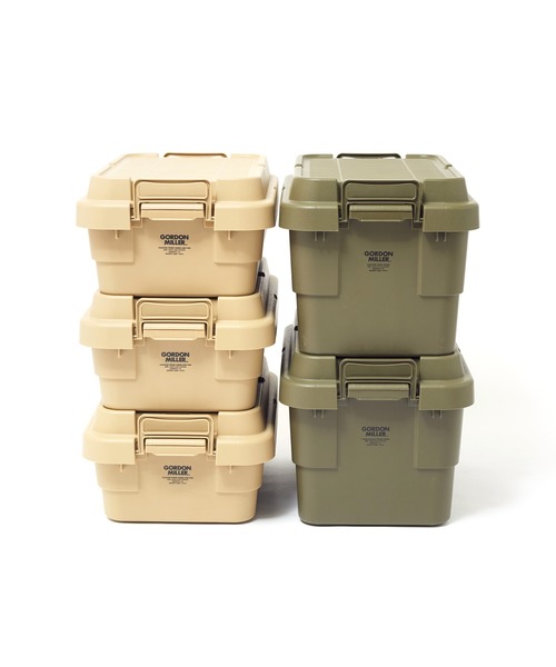 GORDON MILLER（ゴードンミラー）の「GORDON MILLER（ゴードンミラー） STACKING TRUNK CARGO LOW TYPE 30L 50SIZE (スタッキング トランクカーゴ ロータイプ)（収納グッズ・レディース・サンドベージュ/オリーブドラブ/ダークグレー/イエロー・ONE SIZE）」の17枚目の写真