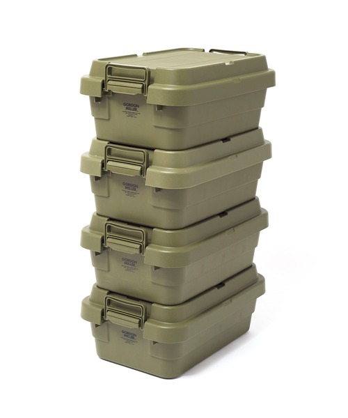 GORDON MILLER（ゴードンミラー）の「GORDON MILLER（ゴードンミラー） STACKING TRUNK CARGO LOW TYPE 30L 50SIZE (スタッキング トランクカーゴ ロータイプ)（収納グッズ・レディース・サンドベージュ/オリーブドラブ/ダークグレー/イエロー・ONE SIZE）」の14枚目の写真
